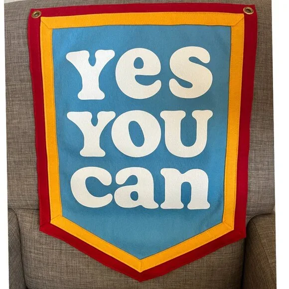 Oxford Pennant YES YOU CAN banner - Picture 2 of 5